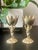 Renaissance Vintage Renaissance Style Cherub/ Putti Gold Plated Metal Candle Holders, Eggs Cups - A Pair For Sale - Image 3 of 12
