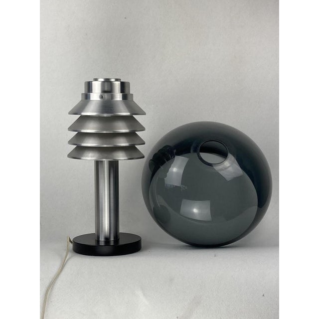 Aluminum Table Lamp by H. A. J. for Markaryd, 1960 For Sale - Image 12 of 18