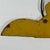 Canary Yellow A Whimsical Vintage Wood Sign Advertising "Breakfast 35-50c" With Arching Metal Hook, Double Sided For Sale - Image 8 of 9