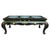 Vintage Chinese Ebonized, Polychromed & 3 Cloisonne Disk Coffee Table 20thC For Sale - Image 6 of 18