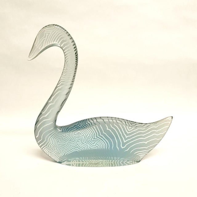 Mid-Century Modern Large Swan Sculpture by Abraham Palatnik, 1960s For Sale - Image 3 of 13
