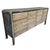 Contemporary Gentry Two-Tone Elm Waterfall Sideboard For Sale - Image 3 of 8