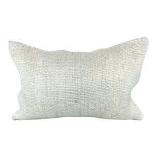 16 x 24 Hemp Pillow Turkish Cushion Natural White Pillow Cushion Cover For Sale