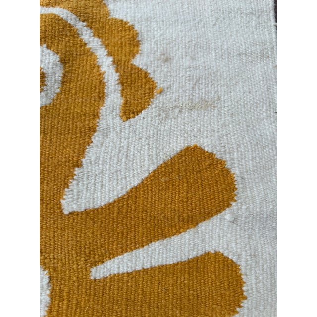 Vintage Handwoven Saddle Blanket in Mohair & Alpaca For Sale - Image 10 of 14