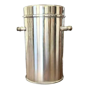 Vintage Silver Plate Faux Bamboo Wine / Champagne Ice Cooler / Bucket / Holder by St James Brazil