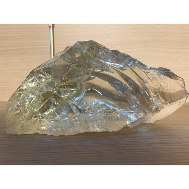 Jean-Michel Frank Art Deco Cut Glass Table Lamp by Jean-Michel Frank, 1930s For Sale - Image 4 of 10