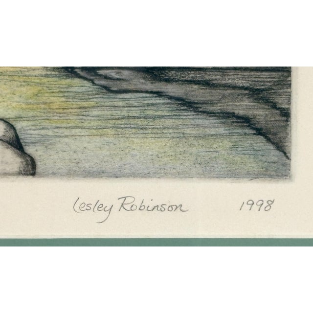 Framed & Pencil Signed Lesley Robinson Artist Proof "Mountain Women" C1998 For Sale - Image 12 of 18