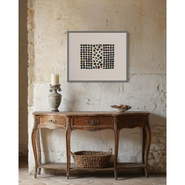 "Interlude" - Contemporary Abstract Expressionist Mixed-Media Art For Sale - Image 4 of 5