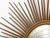 Large Antique Sunburst Mirror from Chaty Vallauris, 1950s For Sale - Image 4 of 7