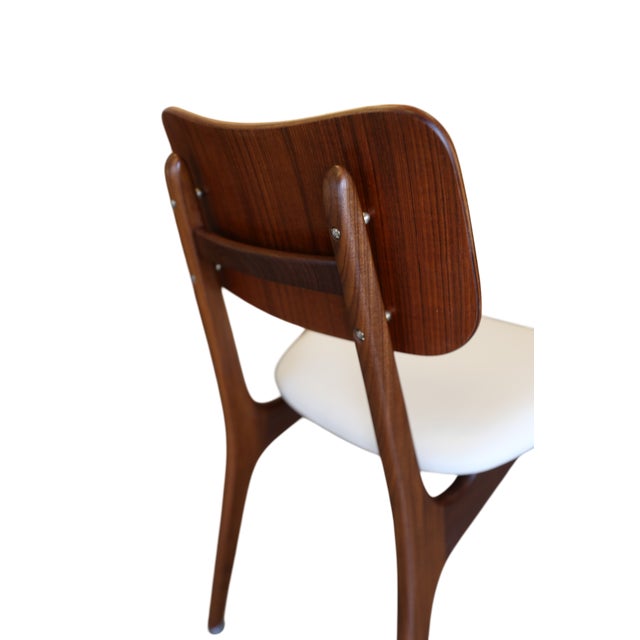 Mid-Century Modern Boltinge Stolefabrik Chairs in Teak by Arne Hovmand Olsen, 1960s, Set of 4 For Sale - Image 3 of 16