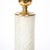 Pair of Mid-Century Modern Hand-Blown Murano Fluted Off White Glass Table Lamps For Sale - Image 16 of 16