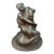 Austrian Bronze Sculpture "The Hugger" by Bruno Zach For Sale
