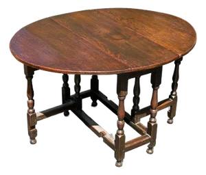 18th Century William and Mary Oak Gateleg Table