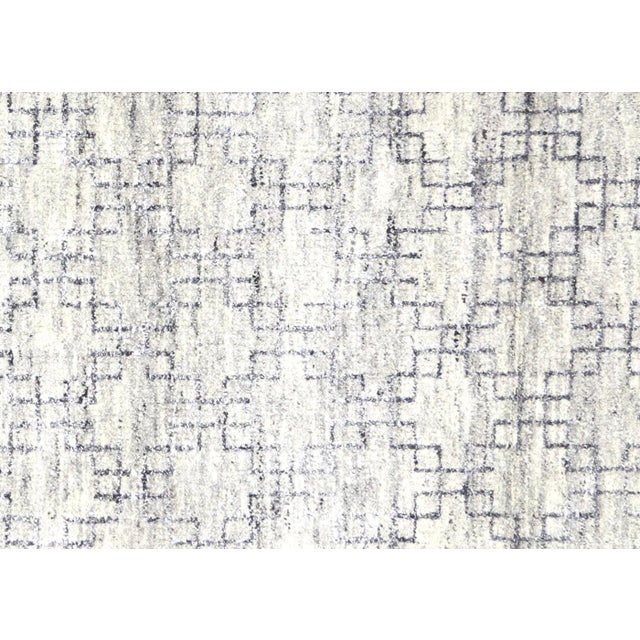 Contemporary Moroccan Berber Rug. Hand woven with wool on cotton foundation by the Berber tribes of North Western Africa....