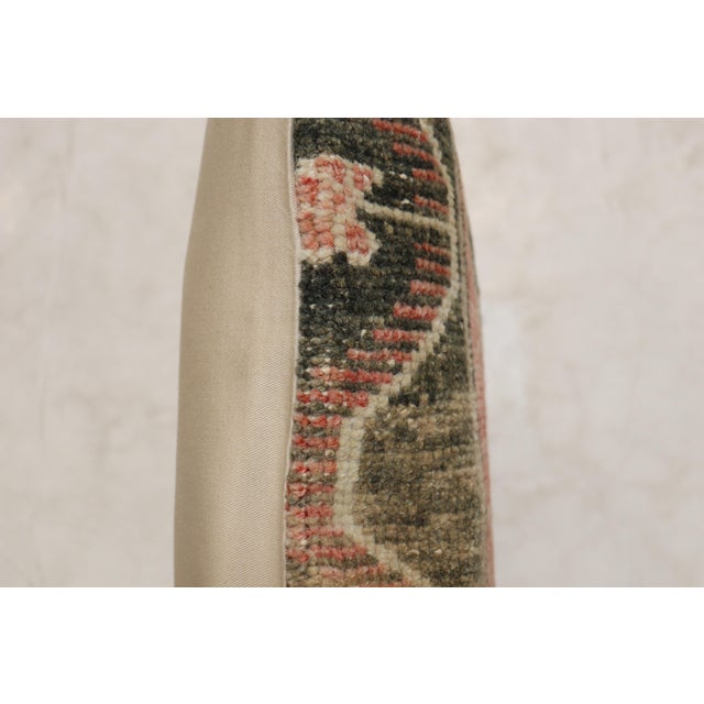 American Nautical Turkish Rug Pillow For Sale - Image 3 of 5