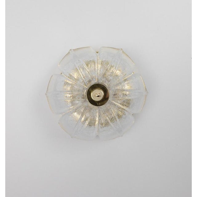 Small Round Murano Glass Flush Mount attributed to Limburg, Germany, 1970s For Sale - Image 9 of 15