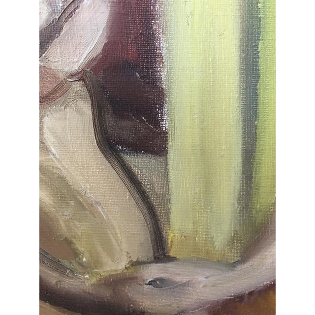 B. Jung, La mère et l'enfant, Oil on Canvas, Framed For Sale - Image 5 of 9