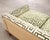 20th C. Art Deco Style Greek Key Velvet and Raffia Settee For Sale - Image 16 of 18