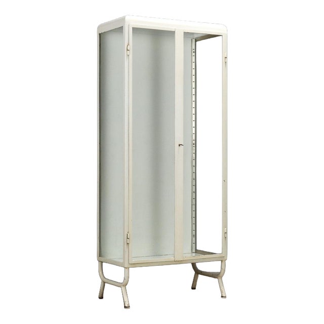 Enamelled Iron Showcase For Sale