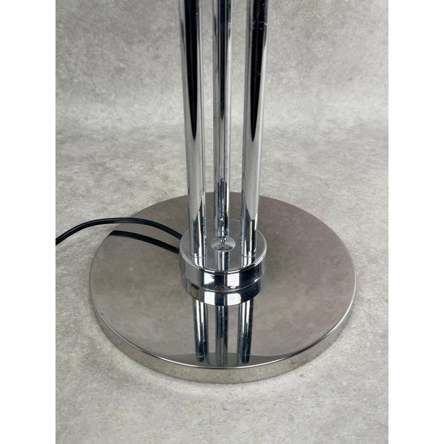 Space Age Chrome Mushroom Table Lamp, 1970s For Sale - Image 6 of 10