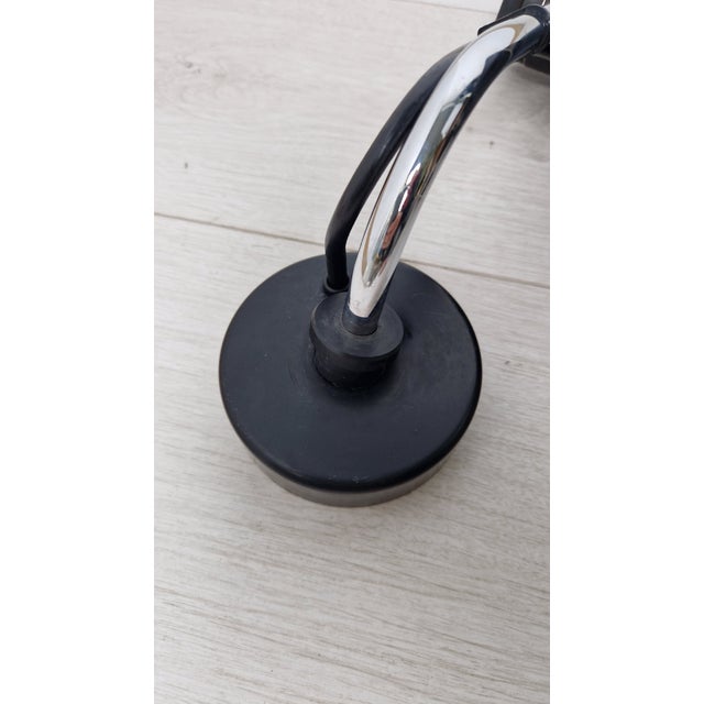 Mid-Century Modern Black Model Dim333 Wall Lamps by Vico Magistretti for Oluce, 1960s, Set of 2 For Sale - Image 3 of 18
