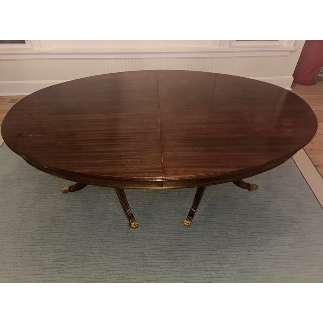 Early 20th Century Antique French Dining Table With 3 Extension Leaves For Sale - Image 5 of 8