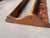 Cottage-style wood shelf with a heart and some pegs. 36.25w 20.5h 5.5d Date it was made is unknown although is it vintage...