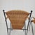 Wicker and Iron Armchairs from Frederic Weinberg, USA, 1950s, Set of 2 For Sale - Image 15 of 18