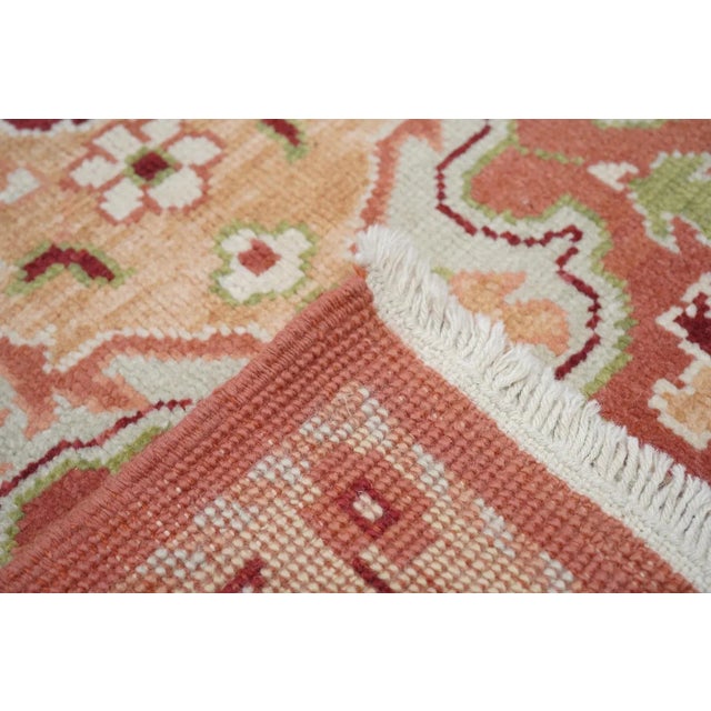 Textile Oushak Rug 8' X 10' For Sale - Image 7 of 11