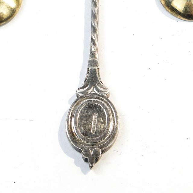 Vintage Cocktail Spoons from Prima, 1950s, Set of 6 For Sale - Image 9 of 16