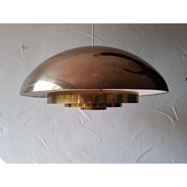 Mid-Century Swedish Pendant Lamp from Bergboms, 1960s For Sale - Image 6 of 6