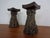 Large Brutalist Bronze Candleholder, 1960s, Set of 2 For Sale - Image 4 of 16