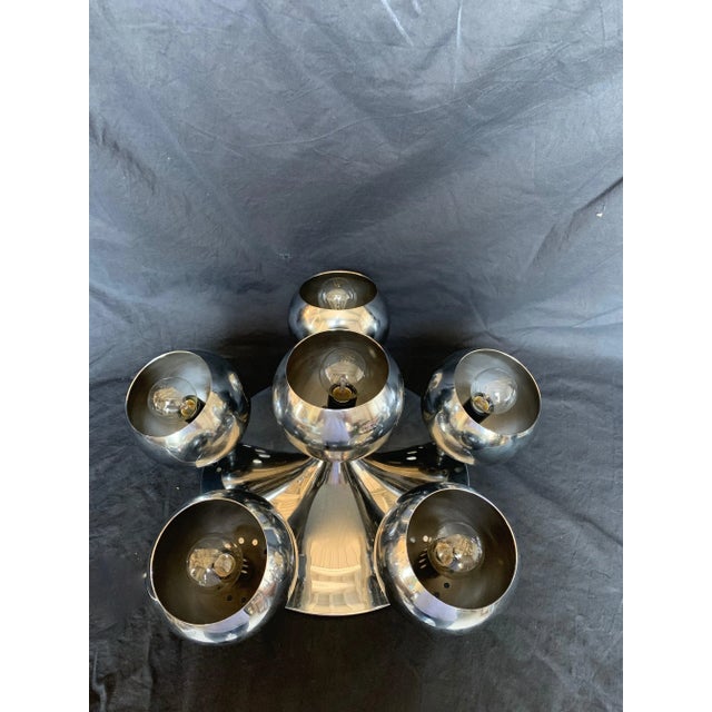 Fantastic 60s lamp in excellent restored conditions (Plant redone and cleaning with pasta) Excellent and original...