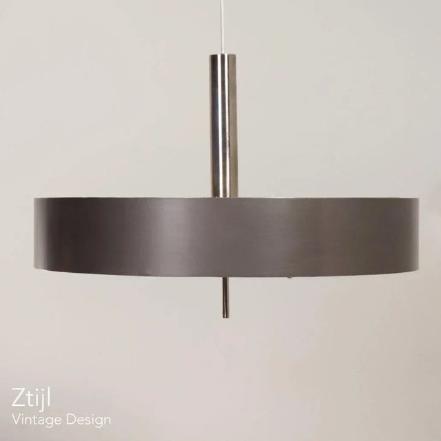 Brown Model 266 Ceiling Light by Louis Baillon for Luminalite, 1958 For Sale - Image 8 of 11