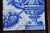 Tile Mural Panel Depicting a Vase With Rocaille Flowers, Portuguese, 18th Century For Sale - Image 6 of 7
