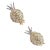Verdura Vintage Pineapple Diamond Platinum & Yellow Gold Earrings, Pair For Sale - Image 10 of 14