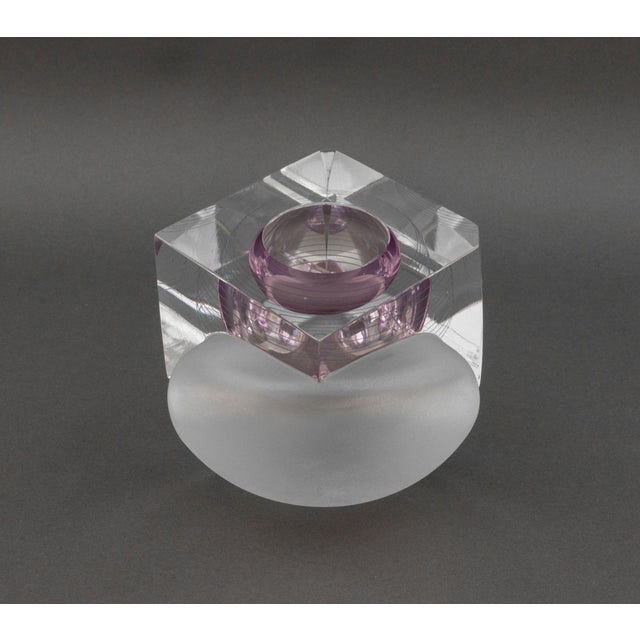 Amethyst Kreg Kallenberger "Interlock Series No. 14-58" Sculpture For Sale - Image 8 of 15