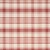 Schumacher Heidi Check Fabric In Cranberry For Sale