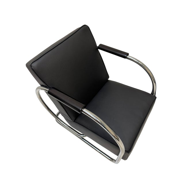 Art Deco Tubular Steel Lounge Chairs by Frits Kuyken, 1936, Set of 2 For Sale - Image 11 of 16