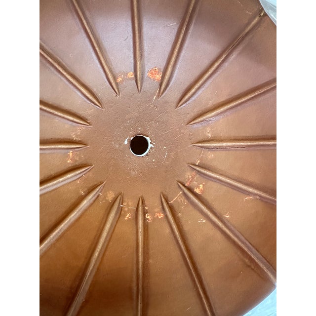 Large 1980s 12-Light Empire Style Chandelier With Alabaster Bowl For Sale - Image 12 of 12