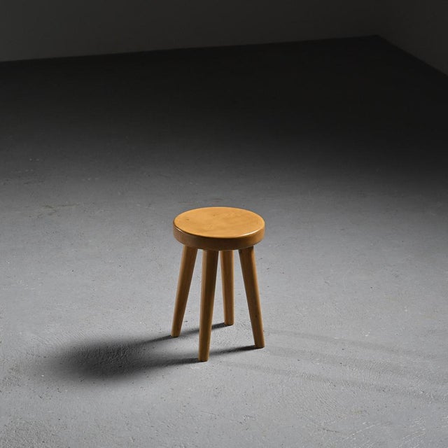 Vintage French Stool by René Martin, 1960s For Sale - Image 6 of 10