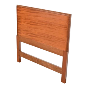 Frank Lloyd Wright Taliesin Mahogany Twin Headboard, Newly Restored