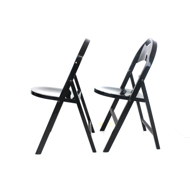Folding Chair Tric by Achille Castiglioni , 1980s For Sale - Image 6 of 15