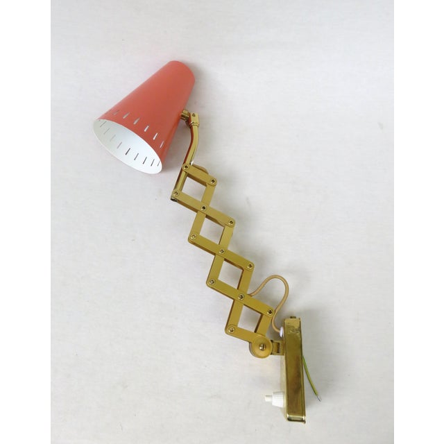 Vintage Scissor Lights, 1950s, Set of 2 For Sale - Image 9 of 18