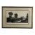 Vintage Impressionist Landscape Print Signed and Numbered 40/150 by Roger Hebbelinck (Belgium), Framed For Sale