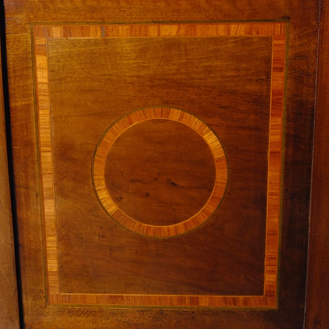 Antique Louis XVI Style Inlaid Chest of Drawers, Italy, 20th Century For Sale - Image 10 of 16