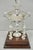 Vintage 1970s Silver Metal & Wood Figural Golf Trophy Award Cup John Sanzari For Sale - Image 13 of 14