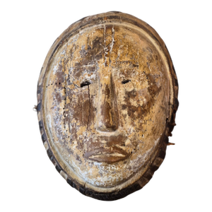 Late 19th Century Congolese Fang Carved Mask Sculpture