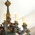 19th Century French Louis XIV Patinaed Bronze & Gilt Bronze Chandelier For Sale - Image 9 of 13
