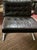 Mid 20th Century Vintage Barcelona Style Chrome and Leather Chair For Sale - Image 5 of 12